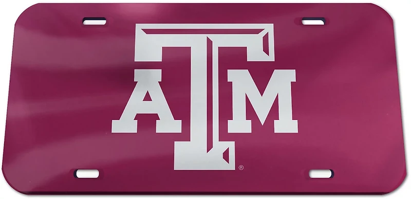 WinCraft Texas A&M University Crystal Mirror License Plate