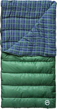 Magellan Outdoors 4 lbs Flannel Lined Rectangle Sleeping Bag