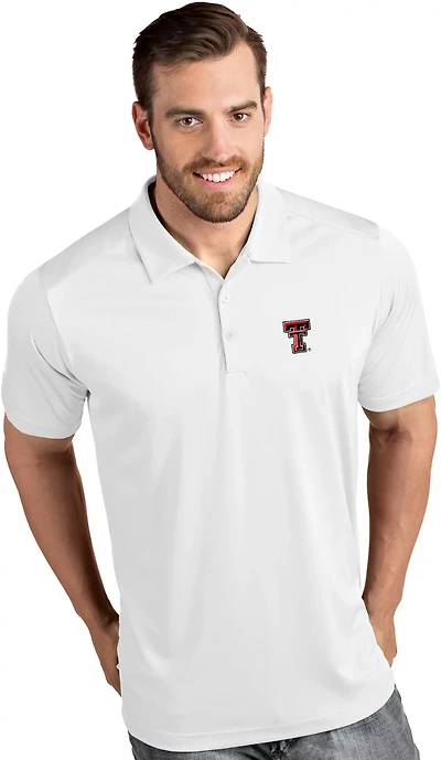 Antigua Men's Texas Tech University Tribute Polo Shirt