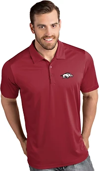 Antigua Men's University of Arkansas Tribute Polo