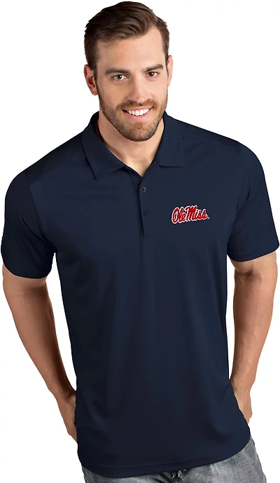 Antigua Men's University of Mississippi Tribute Polo