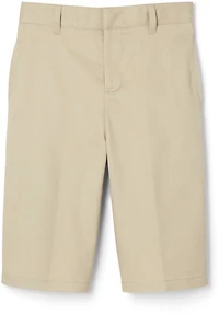 French Toast @School Boys' Twill Flat Front Shorts