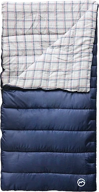 Magellan Outdoors 4 lbs Flannel Lined Rectangle Sleeping Bag