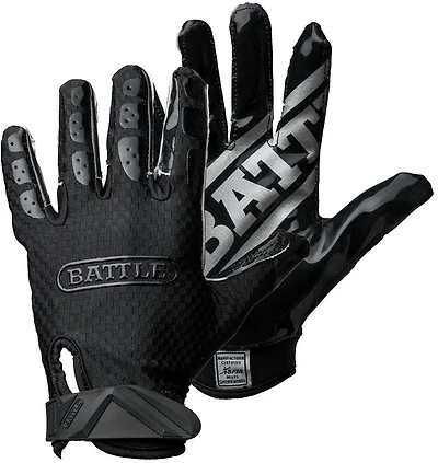 Battle Adults' Triple Threat Football Gloves