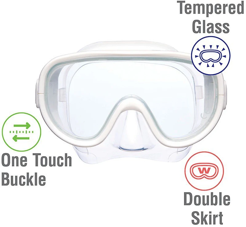 ReefTourer Single-Window Mask & Snorkel Combo Set