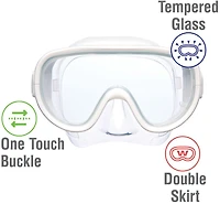ReefTourer Single-Window Mask & Snorkel Combo Set