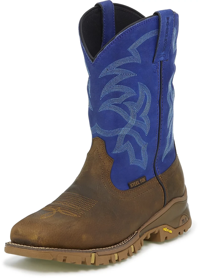 Tony Lama Men's Roustabout Steel Toe Work Boots