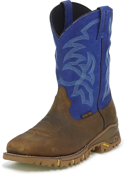 Tony Lama Men's Roustabout Steel Toe Work Boots