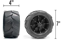 Creative Outdoor Silver Series All-Terrain Big Wheel Wagon