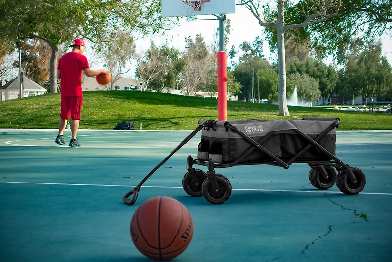 Creative Outdoor Silver Series All-Terrain Big Wheel Wagon