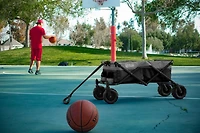 Creative Outdoor Silver Series All-Terrain Big Wheel Wagon