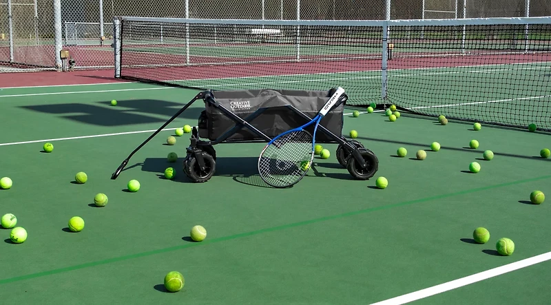 Creative Outdoor Silver Series All-Terrain Big Wheel Wagon