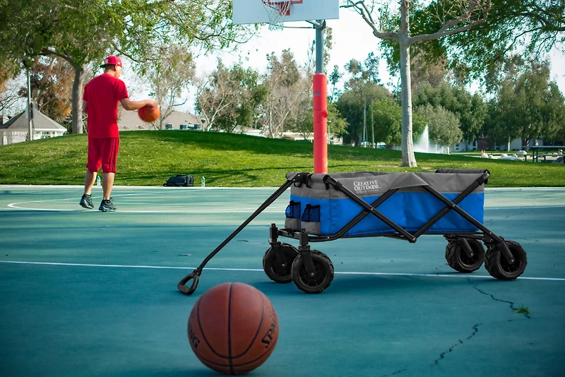 Creative Outdoor 2-Tone All-Terrain Folding Wagon