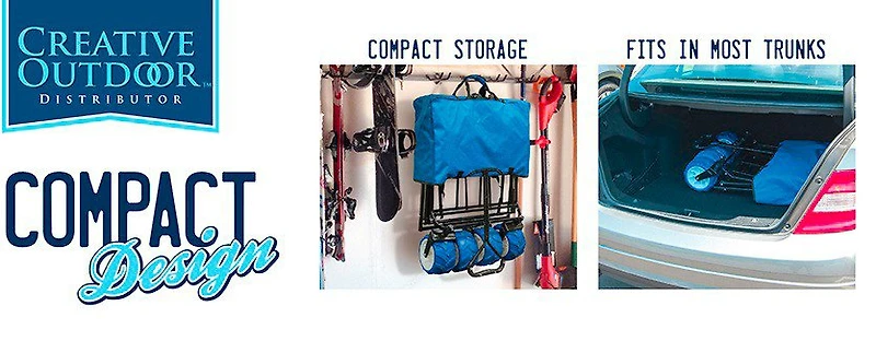 Creative Outdoor 2-Tone All-Terrain Folding Wagon