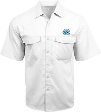 Antigua Men's University of North Carolina Game Day Woven Fishing Shirt