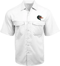Antigua Men's University of Alabama Birmingham Game Day Woven Fishing Shirt
