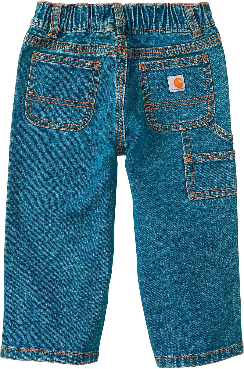 Carhartt Infant/Toddler Boys' Washed Denim Dungarees