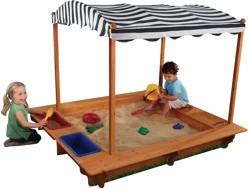 KidKraft Outdoor Sandbox with Canopy