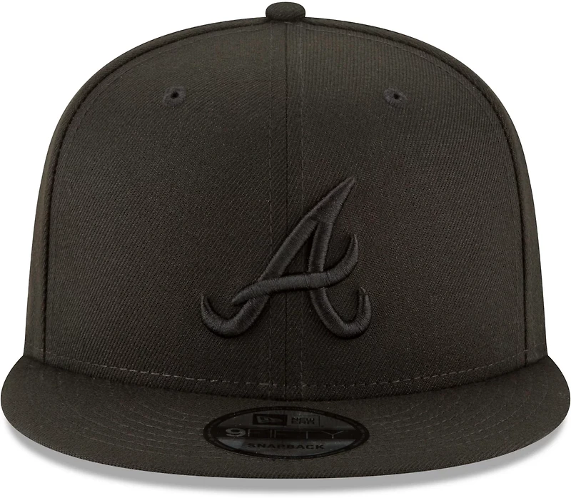 New Era Men's 9FIFTY Atlanta Braves Blackout Cap