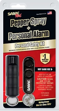 SABRE Pepper Spray and Personal Alarm Safety Kit