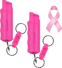 SABRE Key Case Pepper Sprays with Quick-Release Key Rings 2-Pack