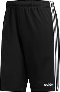 adidas Men's Essential 3-Stripes Tricot Shorts 10 in