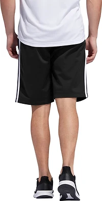 adidas Men's Essential 3-Stripes Tricot Shorts 10 in