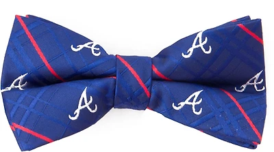 Eagles Wings Men's Atlanta Braves Oxford Woven Bow Tie