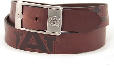 Eagles Wings Men's Auburn University Brandish Leather Belt