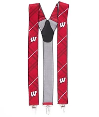 Eagles Wings Men's University of Wisconsin Oxford Suspenders