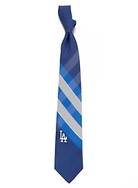 Eagles Wings Men's Los Angeles Dodgers Grid Necktie