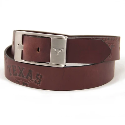 Eagles Wings Men's University of Texas Brandish Leather Belt