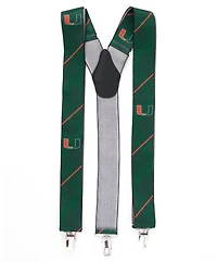 Eagles Wings Men's University of Miami Oxford Suspenders