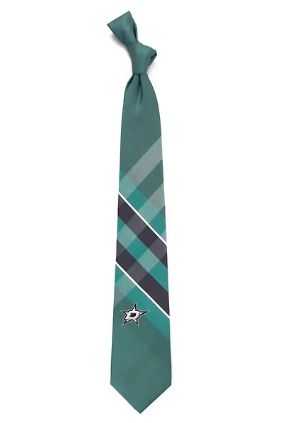 Eagles Wings Men's Dallas Stars Grid Necktie
