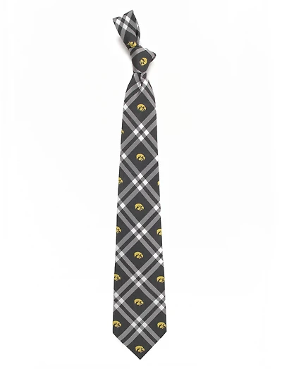 Eagles Wings Men's University of Iowa Rhodes Woven Necktie