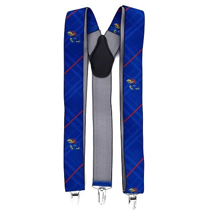 Eagles Wings Men's University of Kansas Oxford Suspenders