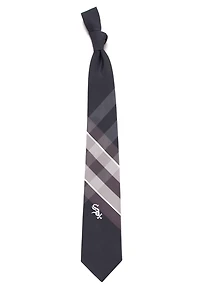 Eagles Wings Men's Chicago White Sox Grid Necktie