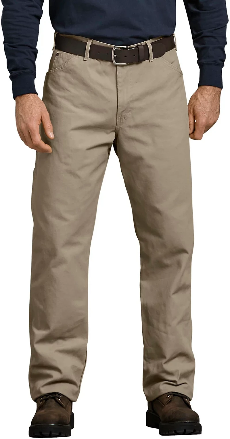 Dickies Men's Relaxed Fit Straight Leg Duck Carpenter Jean