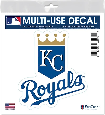WinCraft Kansas City Royals 6 in x 6 in Multiuse Decal