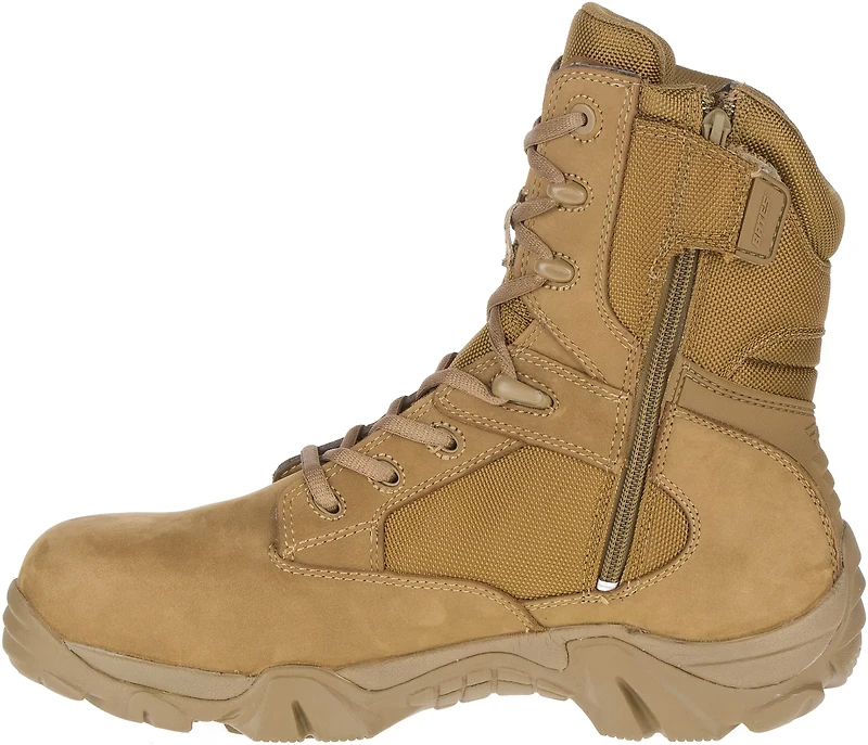 Bates Men's GX-8 Waterproof Composite Toe Side Zip Work Boots