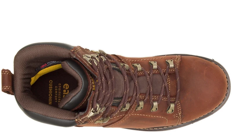 Cat Footwear Men's Alaska 2.0 Waterproof Thinsulate 8 in Steel Toe Lace Up Work Boots