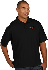 Antigua Men's University of Texas Pique Xtra-Lite Polo Shirt