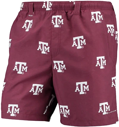Columbia Sportswear Men's Texas A&M University Collegiate Backcast II Printed Shorts