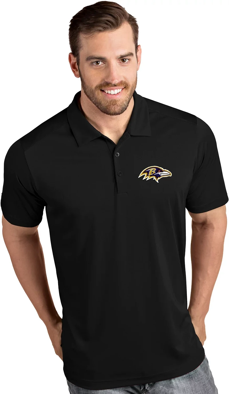 Antigua Men's Baltimore Ravens Tribute Polo Shirt