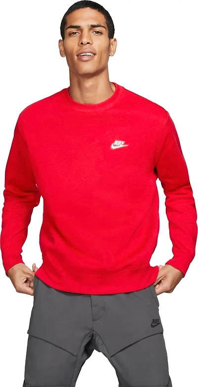 Nike Men's Sportswear Club Fleece Crew Pullover