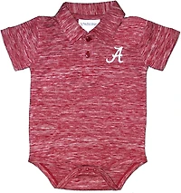 Two Feet Ahead Infants' University of Alabama Space Dye Golf Creeper