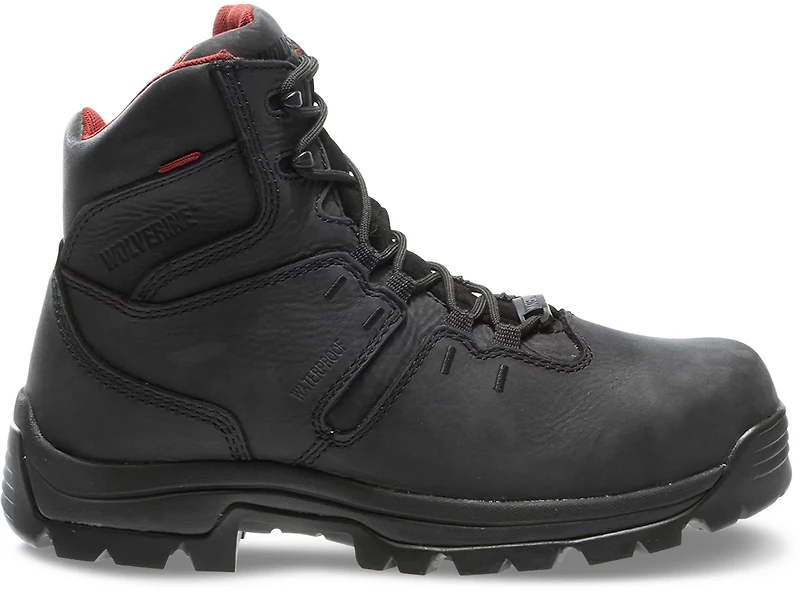 Wolverine Men's Bonaventure Waterproof EH 6 in Steel Toe Lace Up Work Boots