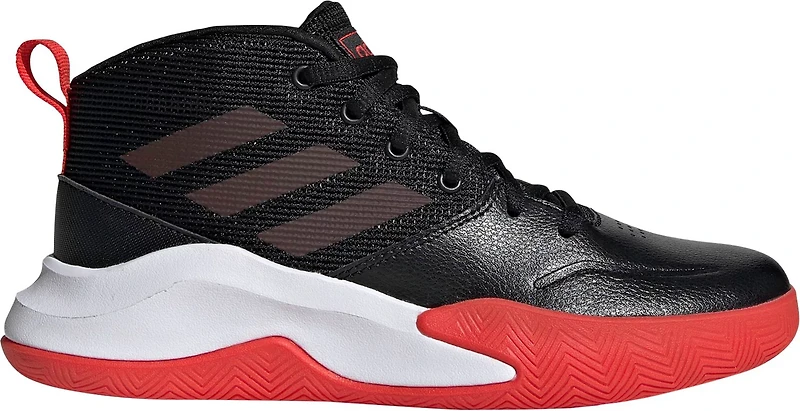 adidas Kids' Preschool Own the Game Wide Basketball Shoes