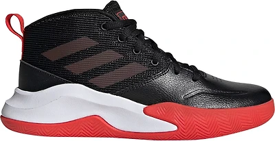 adidas Kids' Preschool Own the Game Wide Basketball Shoes