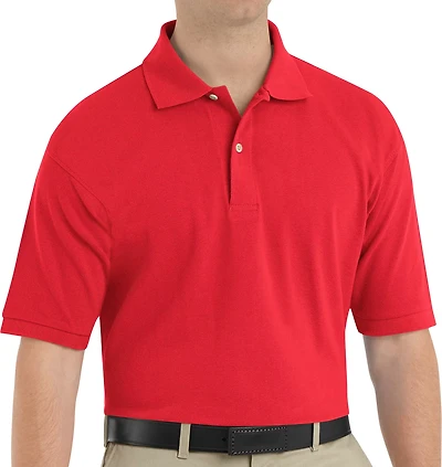 Red Kap Men's Basic Pique Polo Shirt